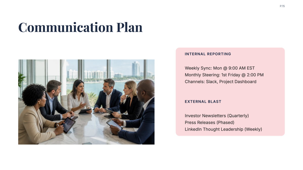 Free New Product Launch Project Plan Template to Edit Online