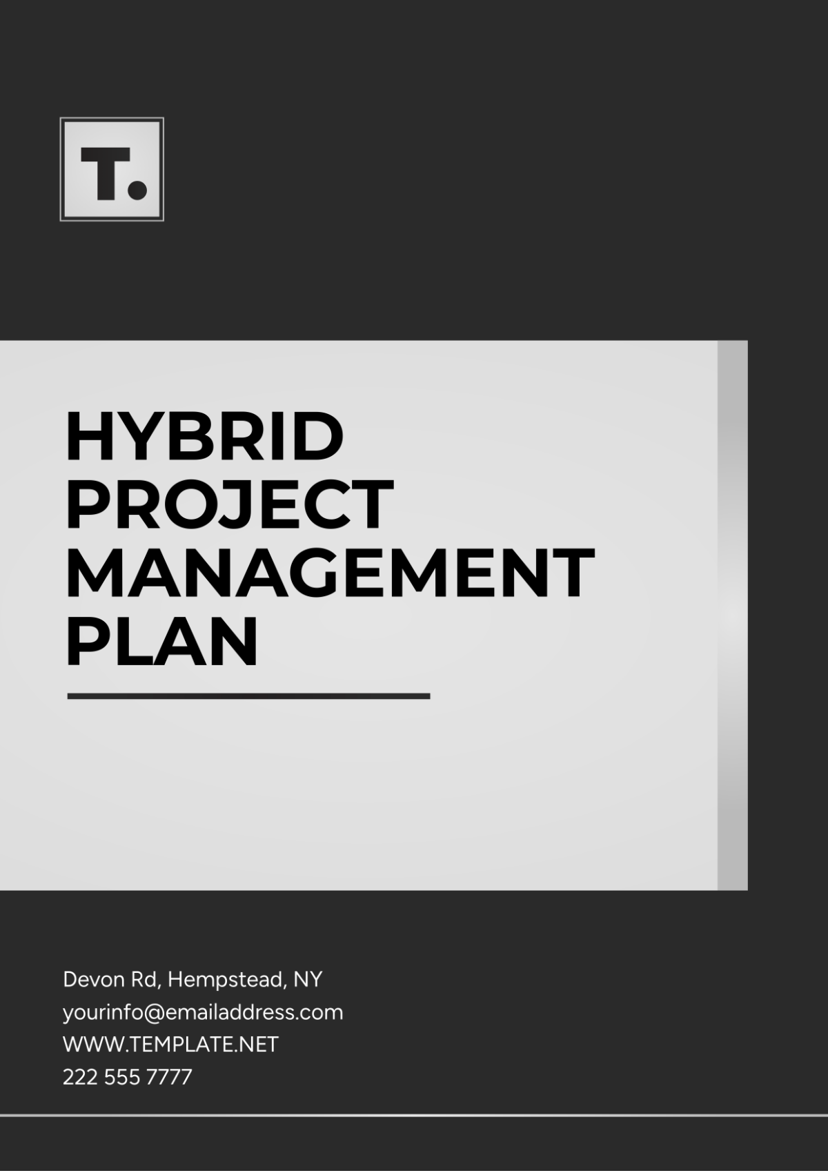 Hybrid Project Management Plan Template - Edit Online & Download