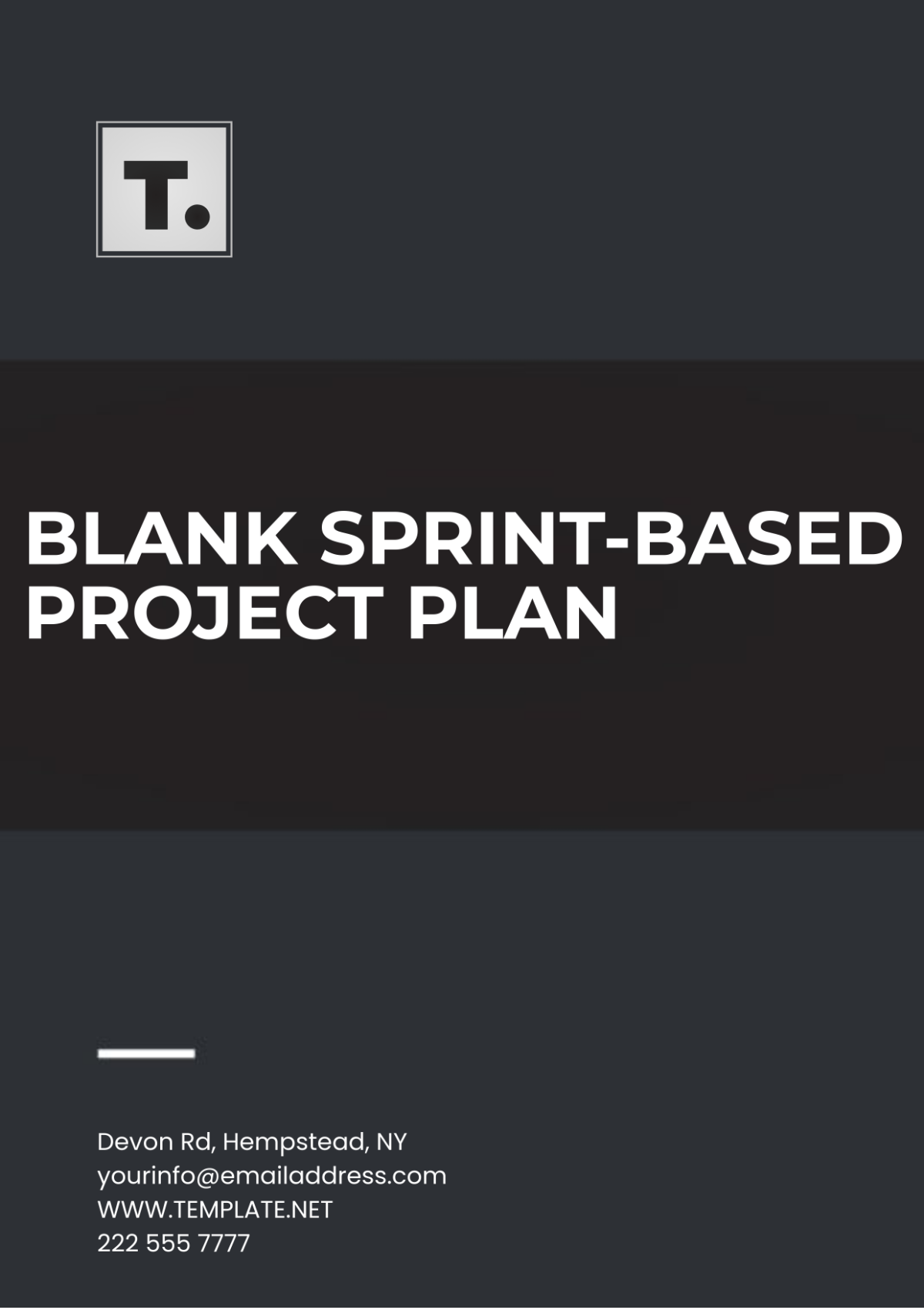 Blank Sprint-Based Project Plan Template - Edit Online & Download