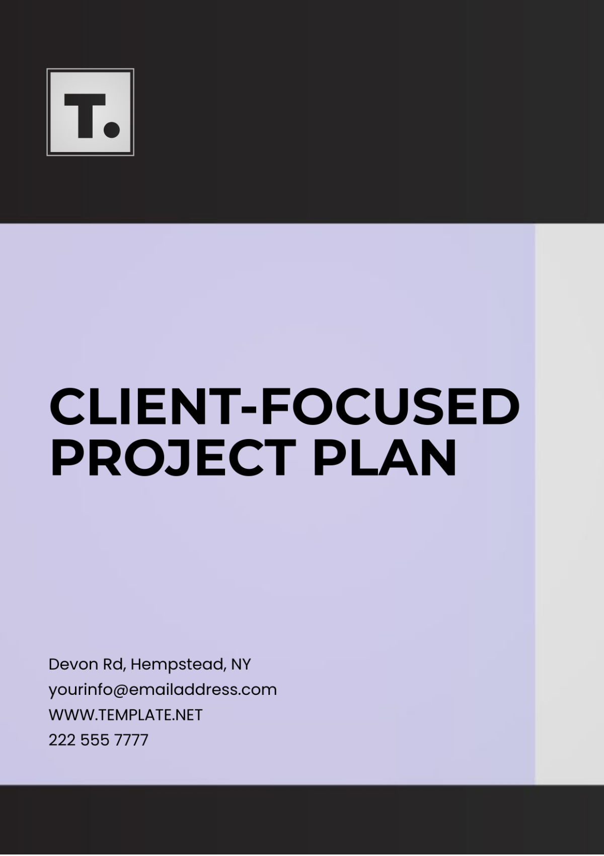 Client-Focused Project Plan Template - Edit Online & Download