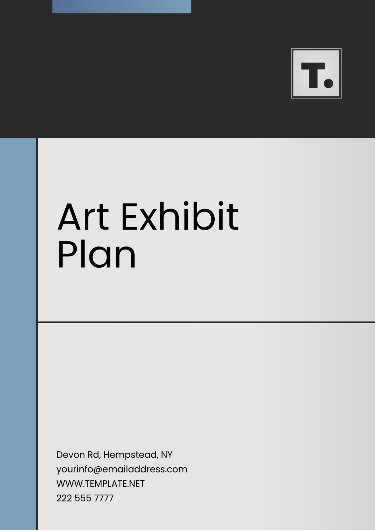 Art Exhibit Plan Template - Edit Online & Download