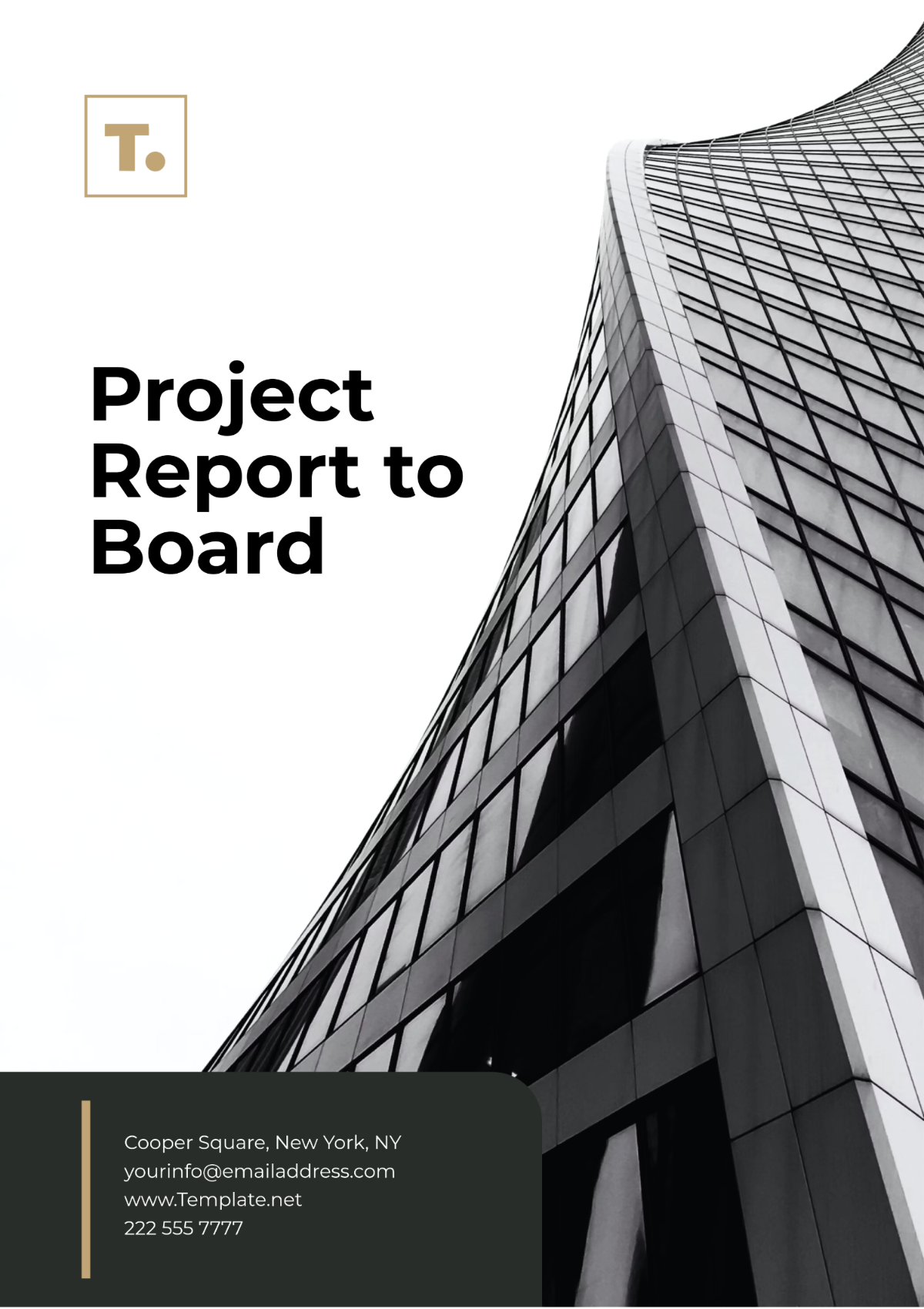 Project Report to Board Format Template - Edit Online & Download