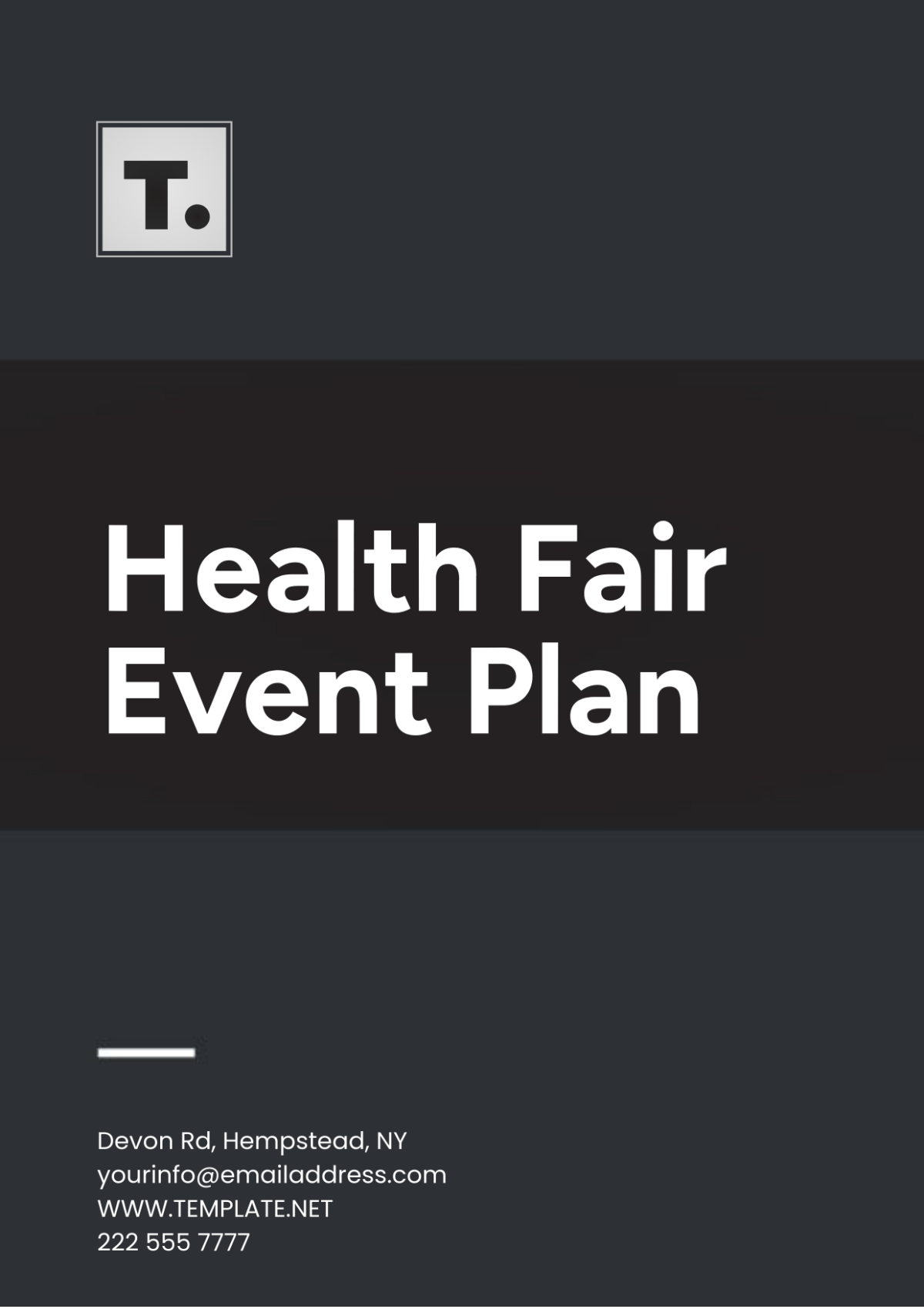 Health Fair Event Plan Template - Edit Online & Download