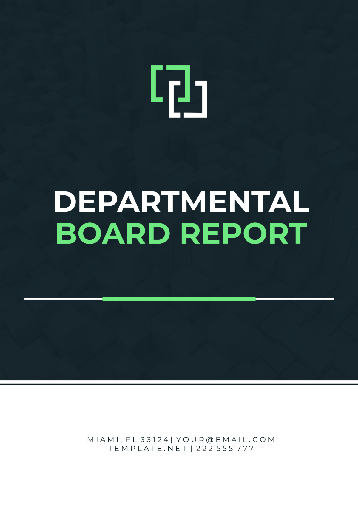 Departmental Board Report Template - Edit Online & Download