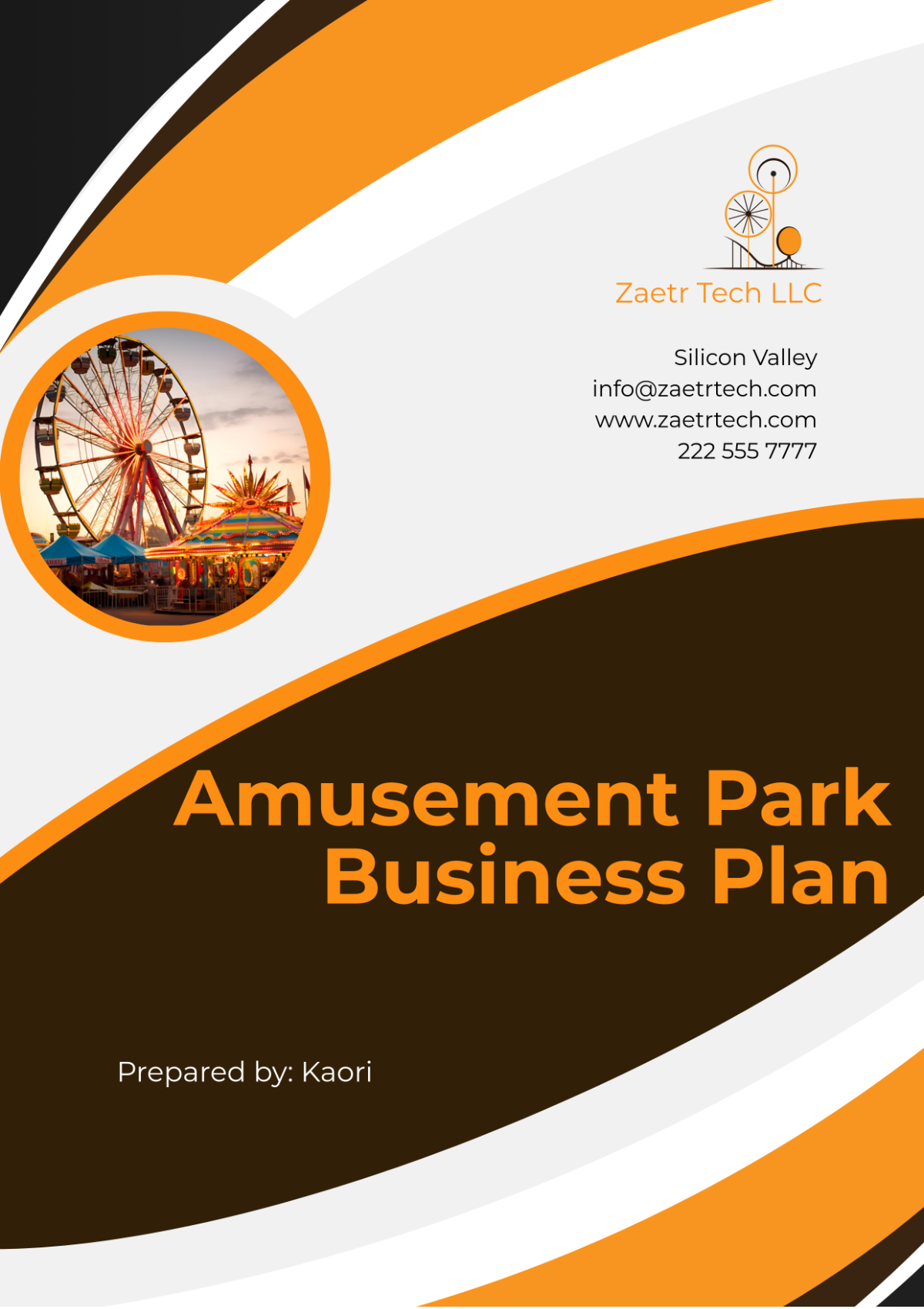 Amusement Park Business Plan Template - Edit Online & Download