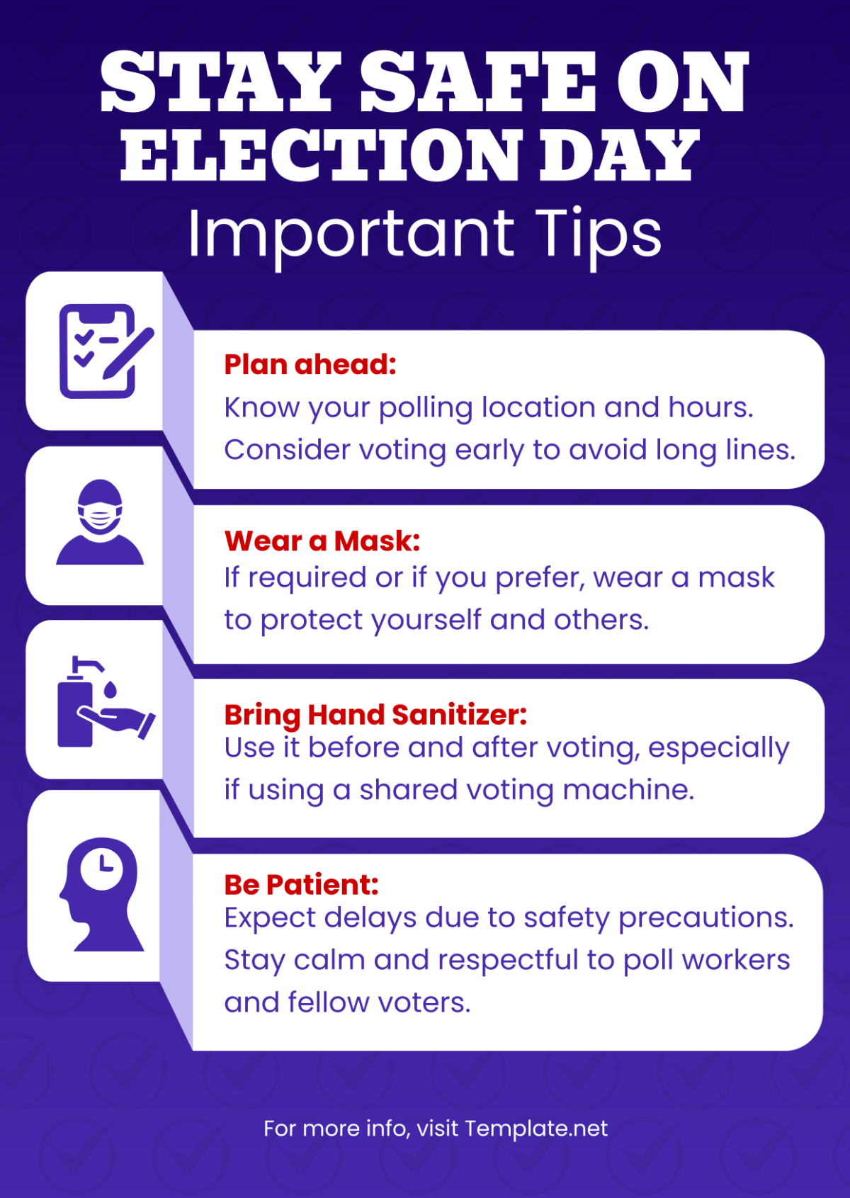 Election Day Safety Template - Edit Online & Download