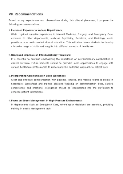 Free Clinical Outline Field Report Template to Edit Online