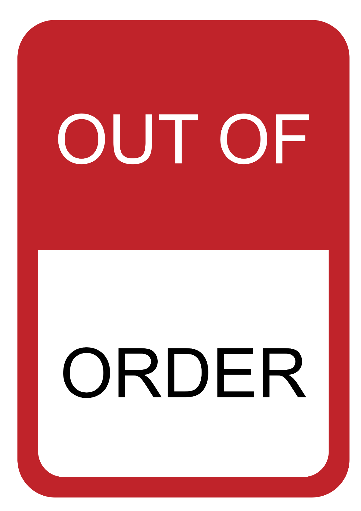 Printable Sign Template