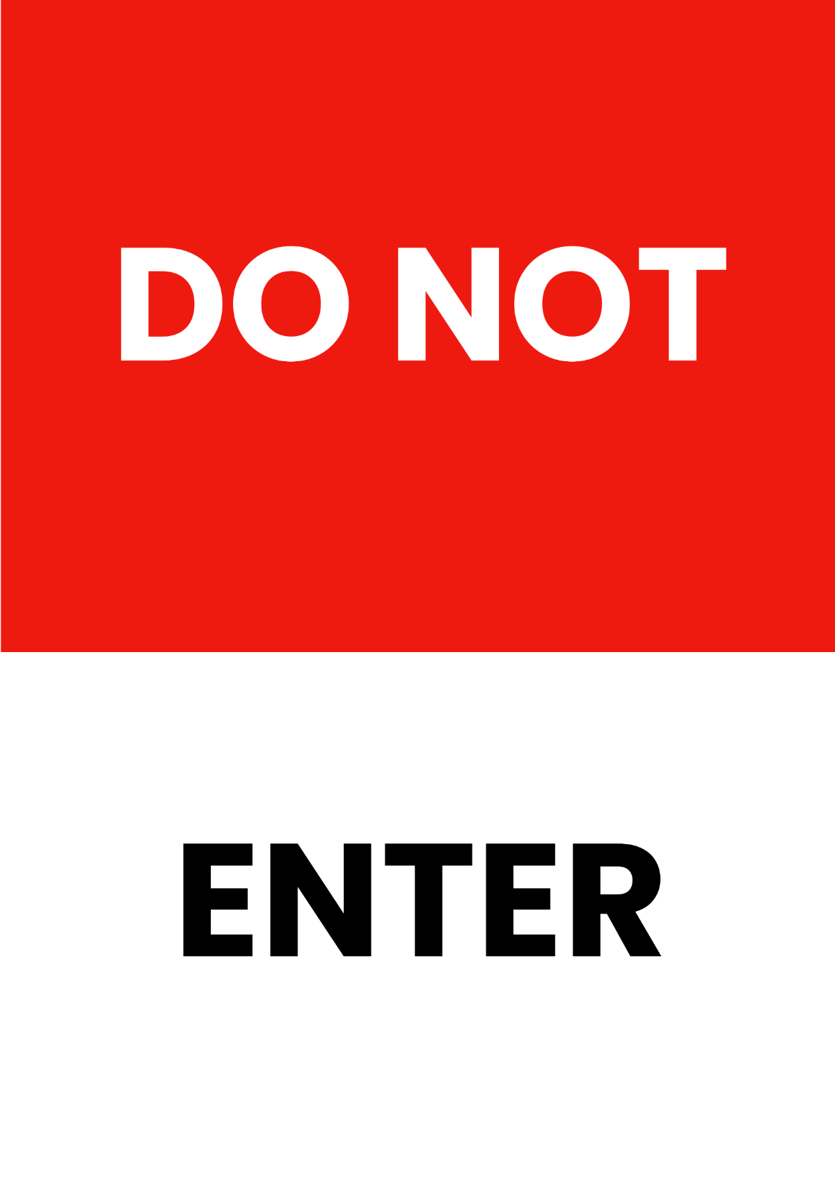 Editable Sign Template | Template.net