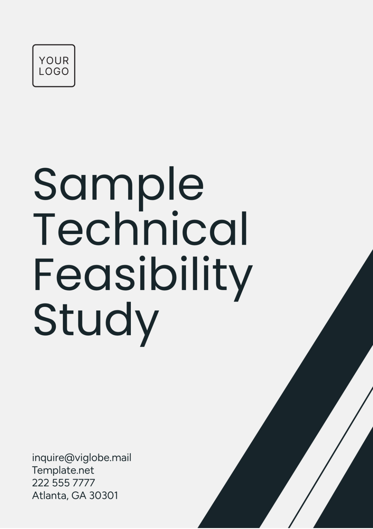 Sample Technical Feasibility Study Template - Edit Online & Download