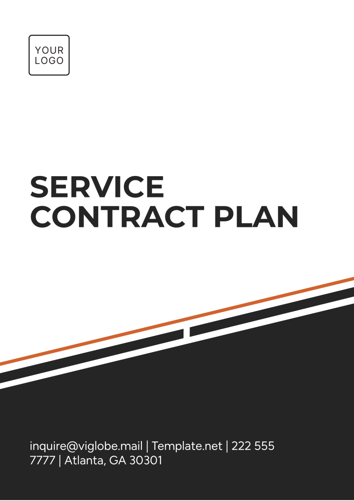 Service Contract Plan Template - Edit Online & Download