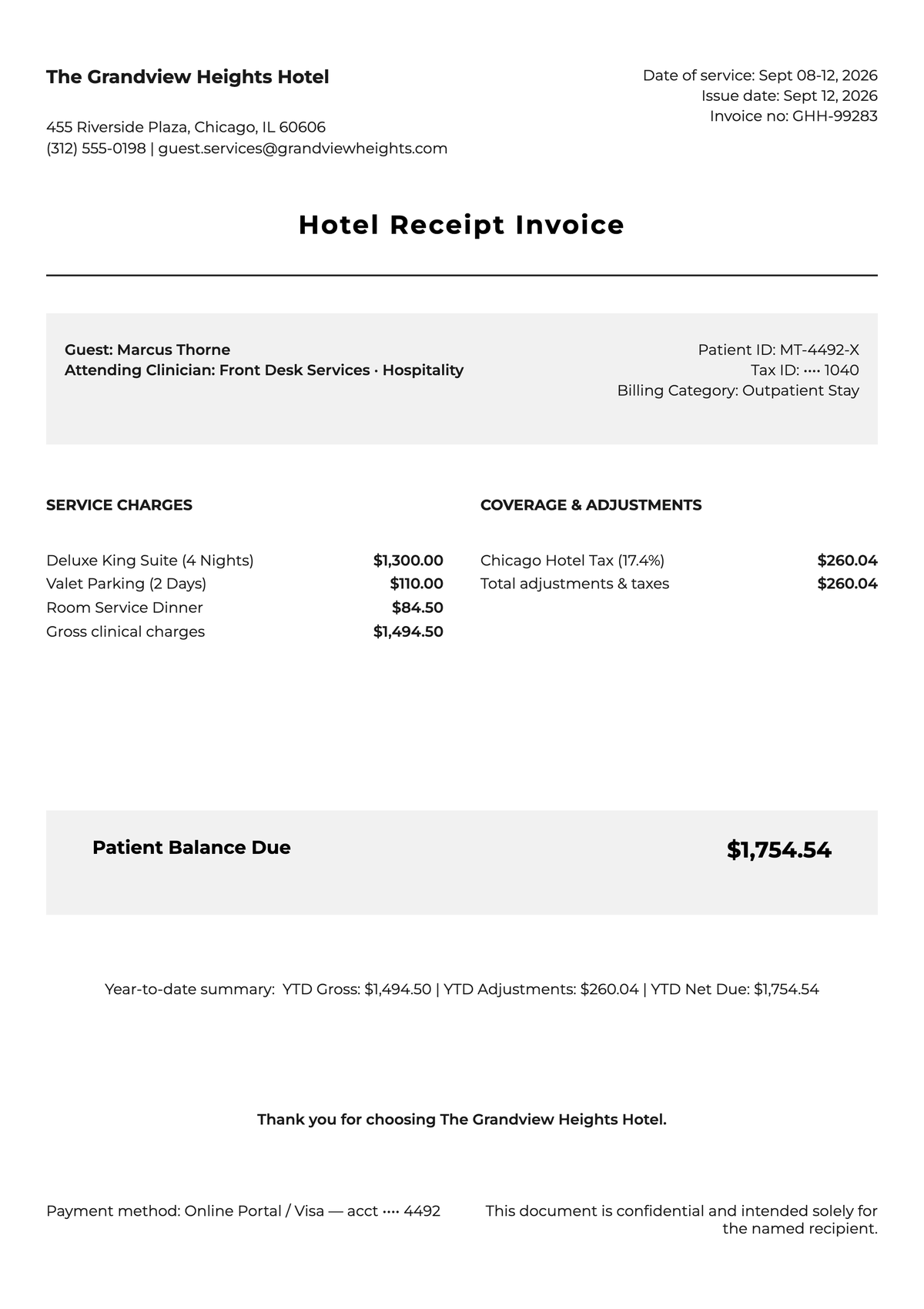 Page 7 Free Receipt Templates Editable And Printable