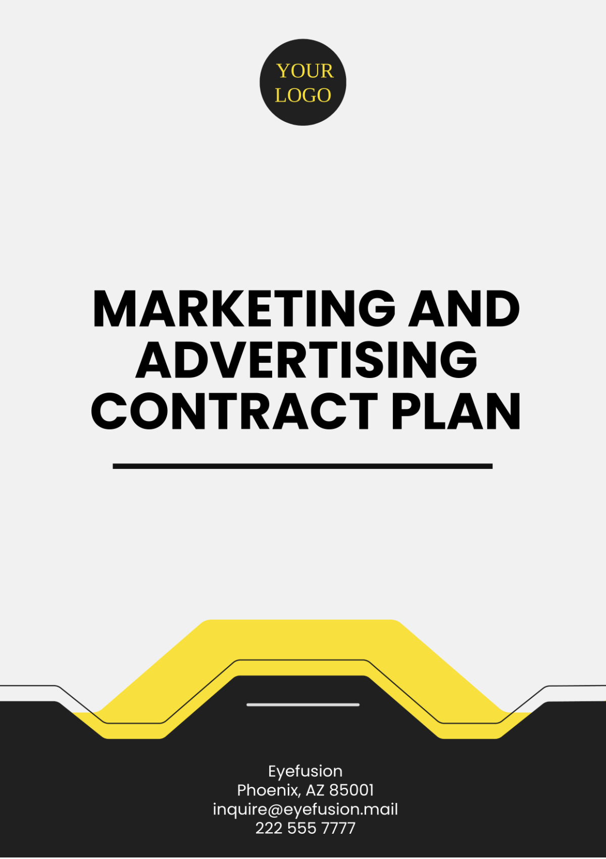 Marketing and Advertising Contract Plan Template - Edit Online & Download