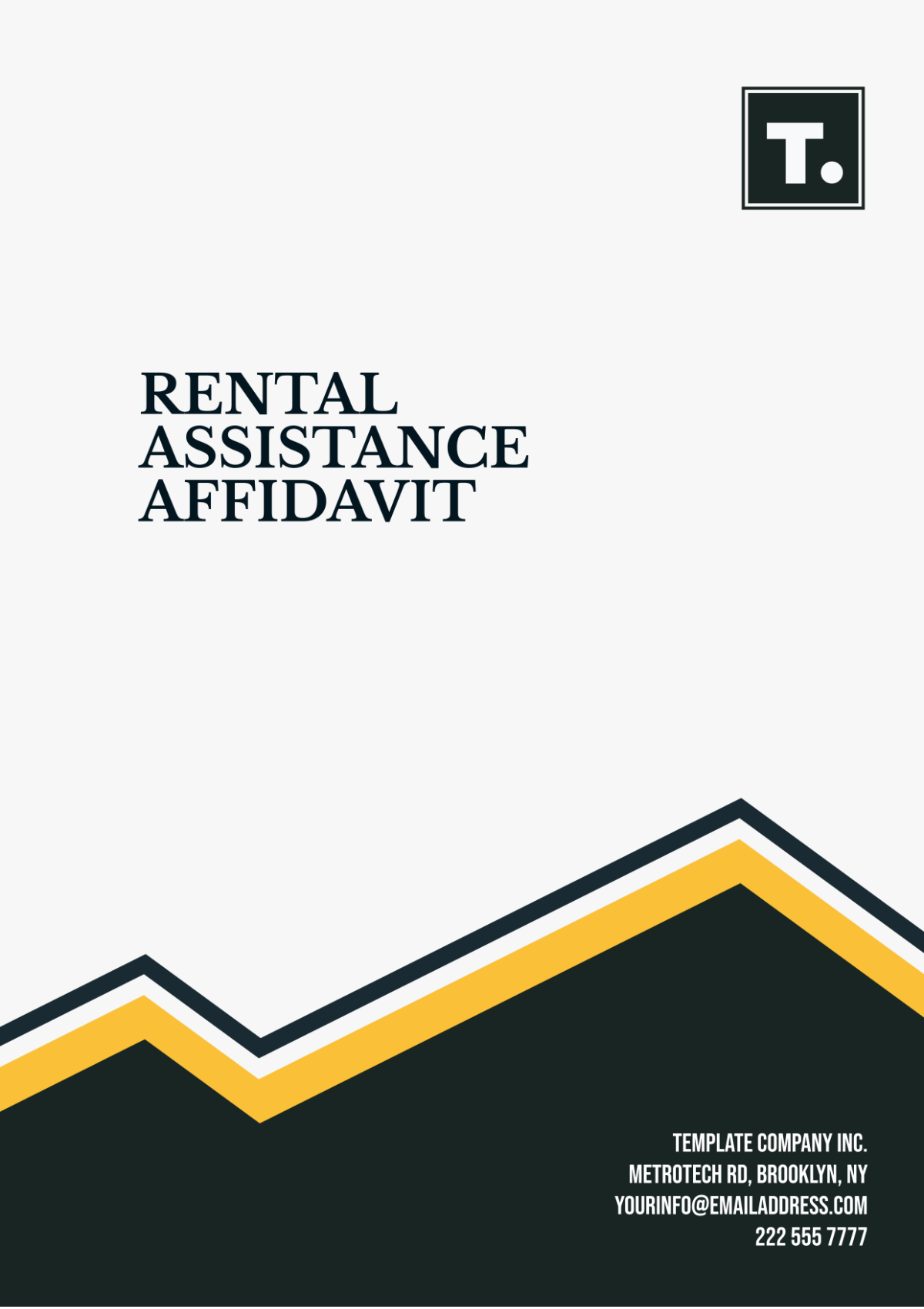 Rental Assistance Affidavit Template - Edit Online & Download