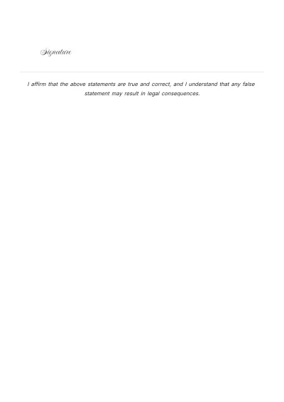 Free Short-Term Rental Affidavit Design Template to Edit Online