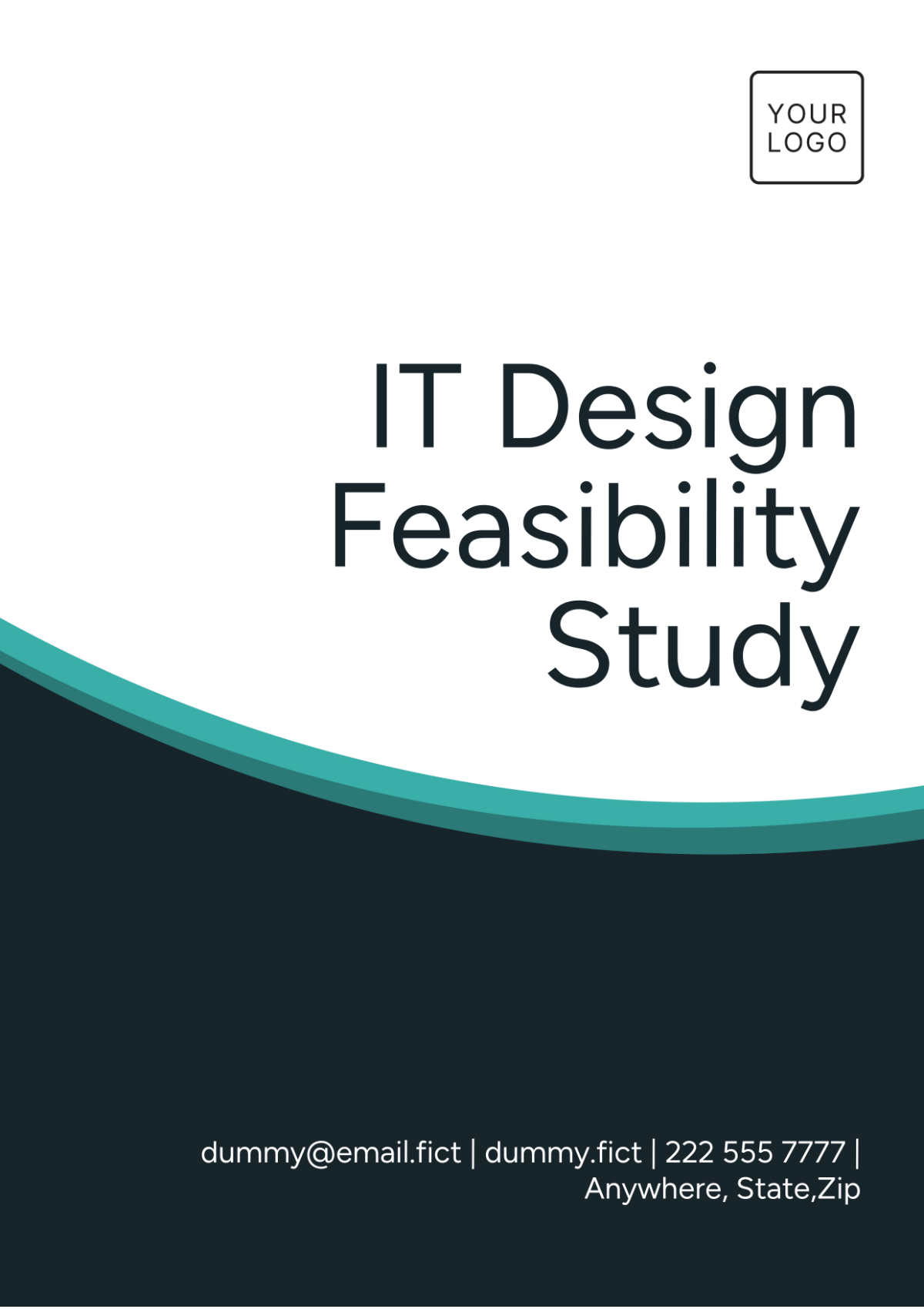 IT Design Feasibility Study Template - Edit Online & Download