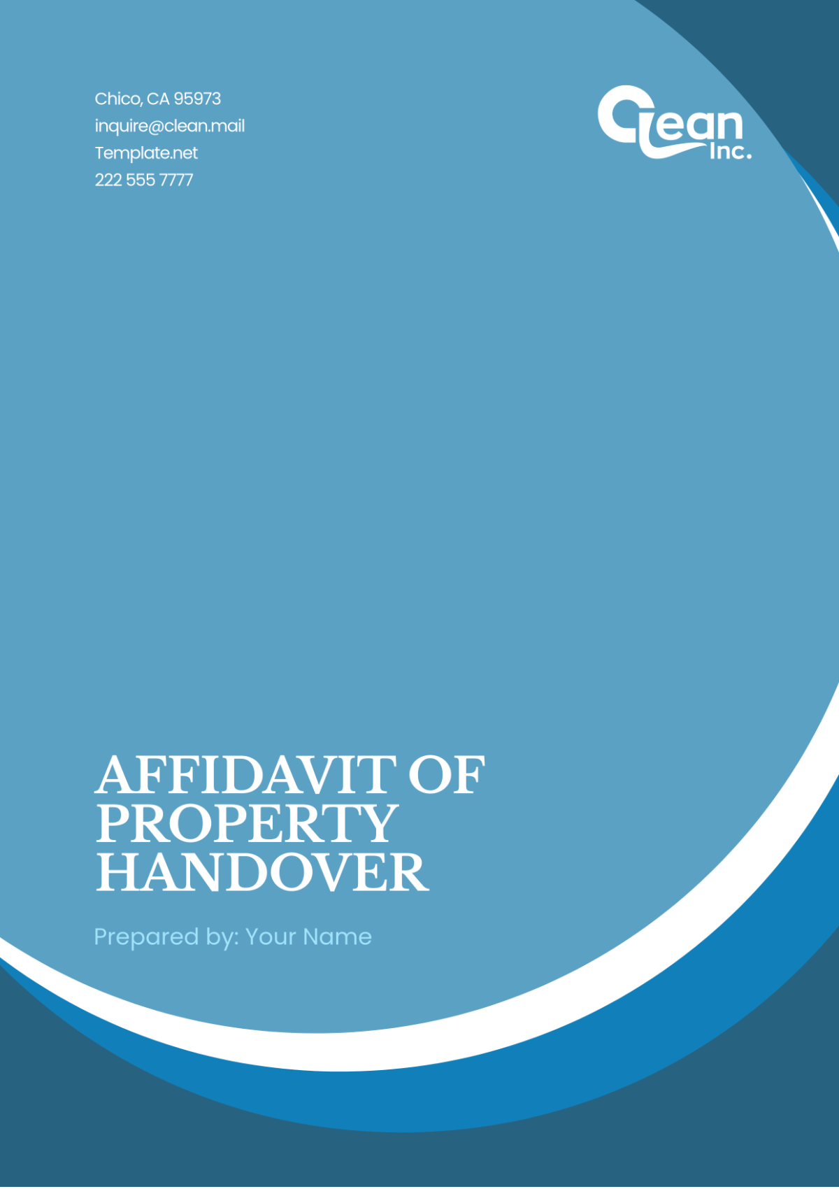 Affidavit of Property Handover Template - Edit Online & Download