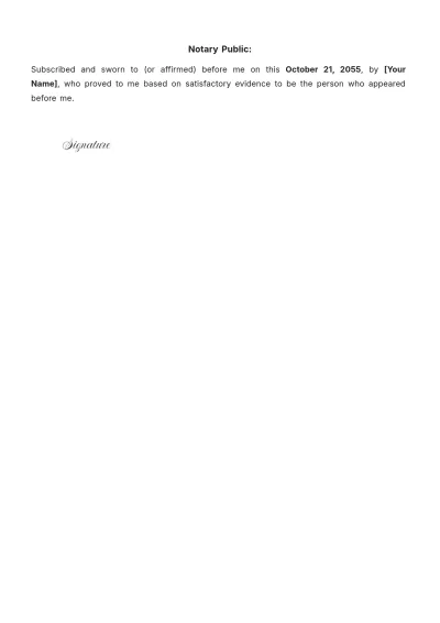 Free City of Detroit Non-Rental Affidavit Template to Edit Online