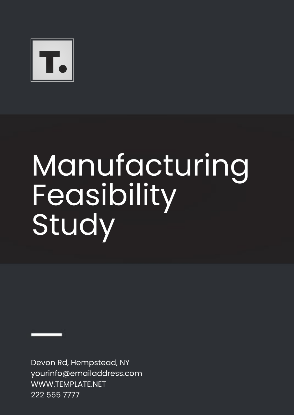 Manufacturing Feasibility Study Template - Edit Online & Download