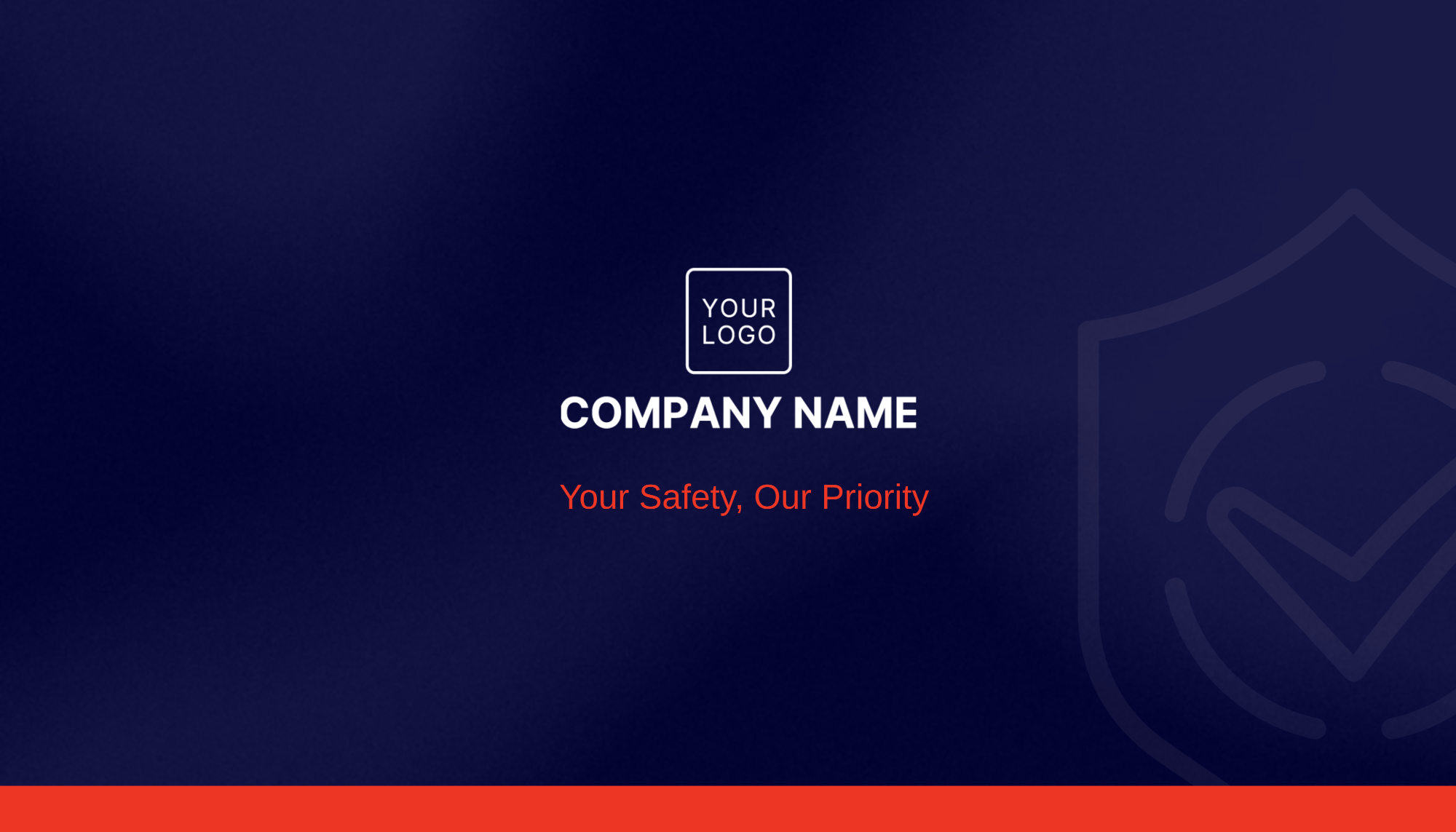 Free Security Service Business Card Template to Edit Online