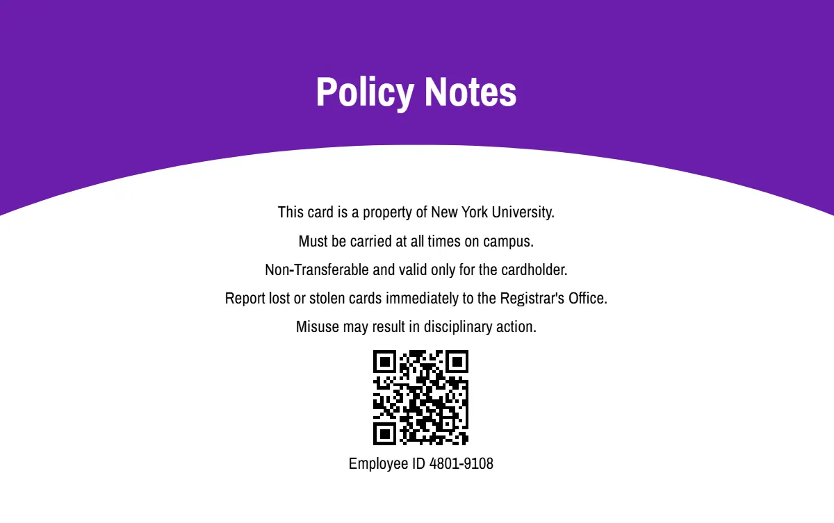 Free Security Service ID Card Template to Edit Online