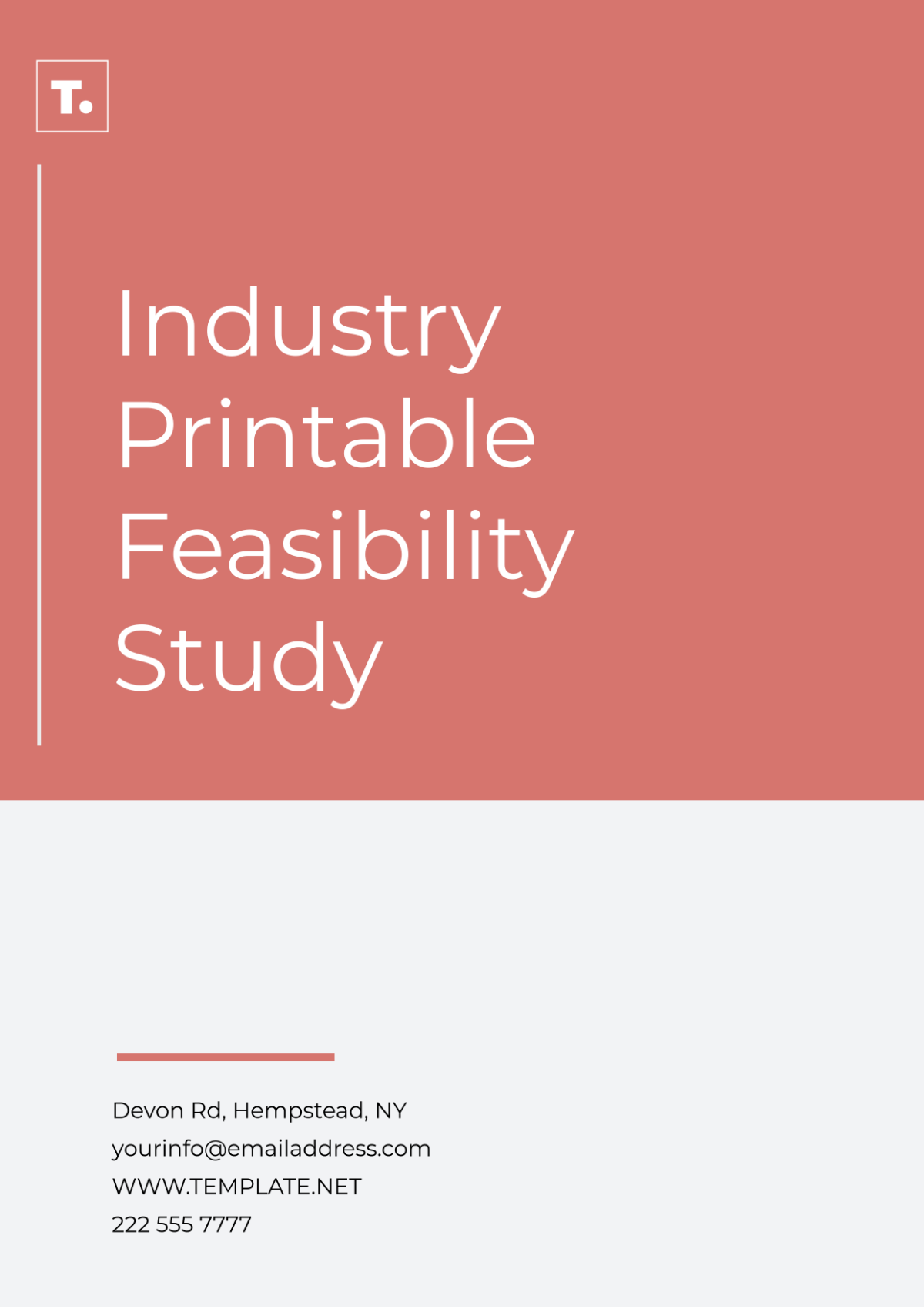 Industry Printable Feasibility Study Template - Edit Online & Download