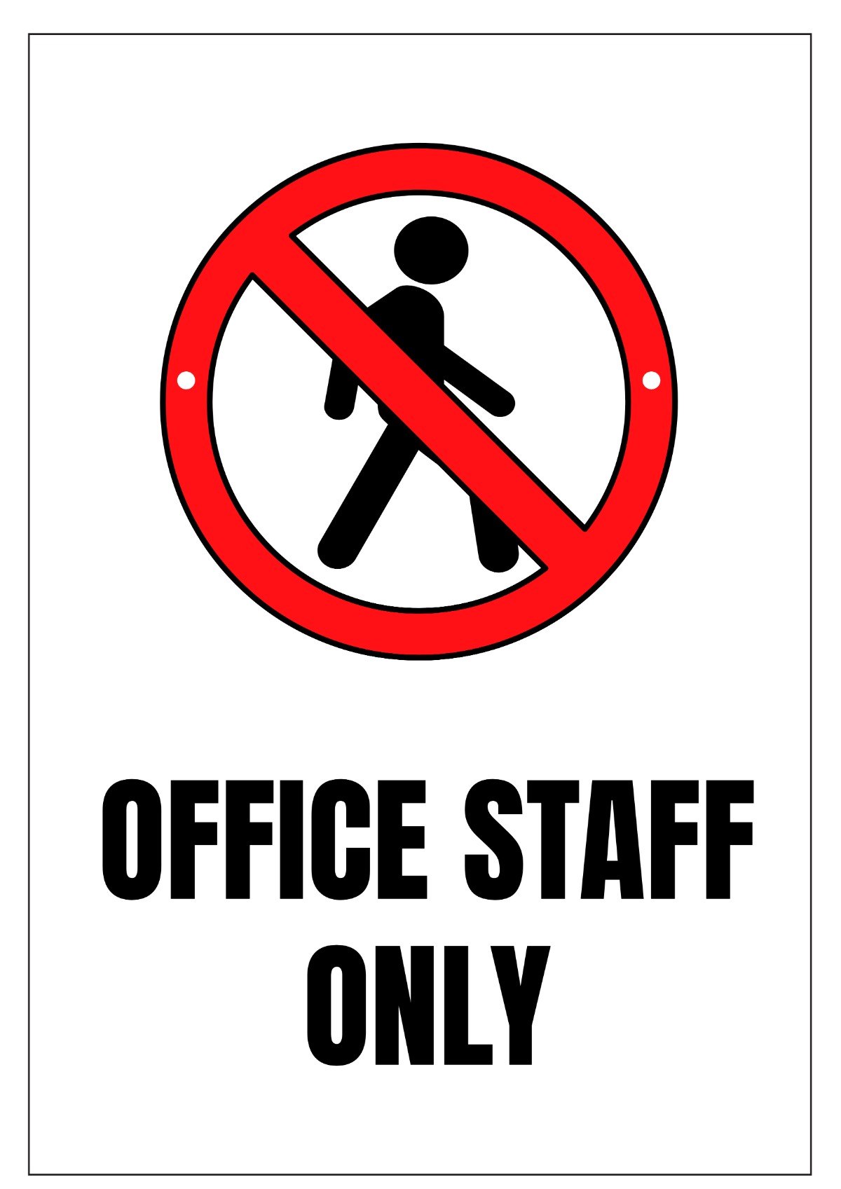 Office Sign Template - Download | Template.net