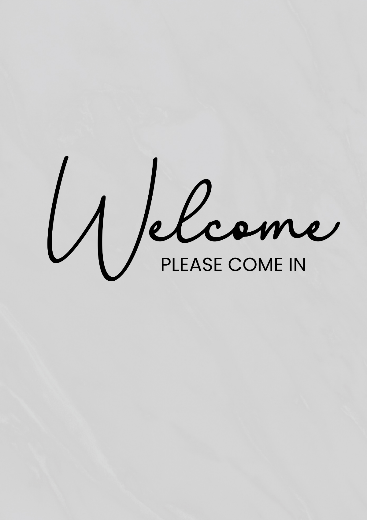 Free Welcome Sign Template to Edit Online