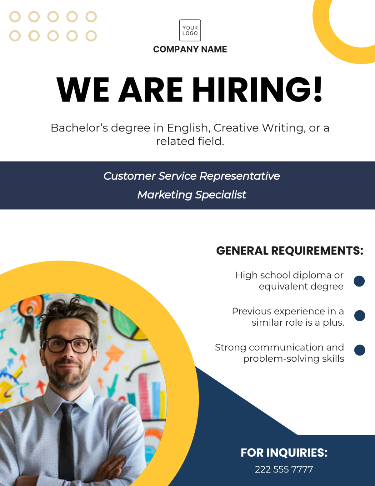 Job Listing Flyer Template