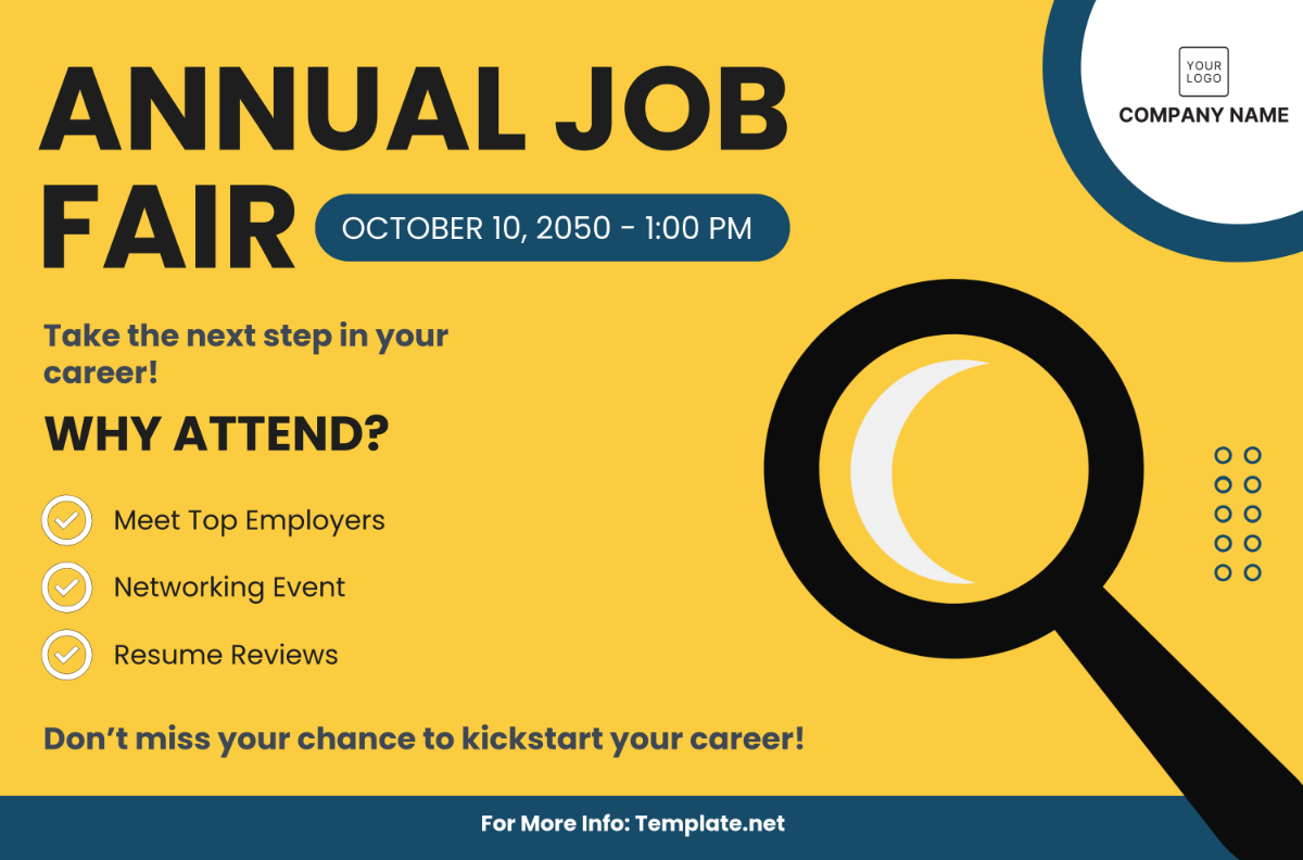 Job Fair Banner Template