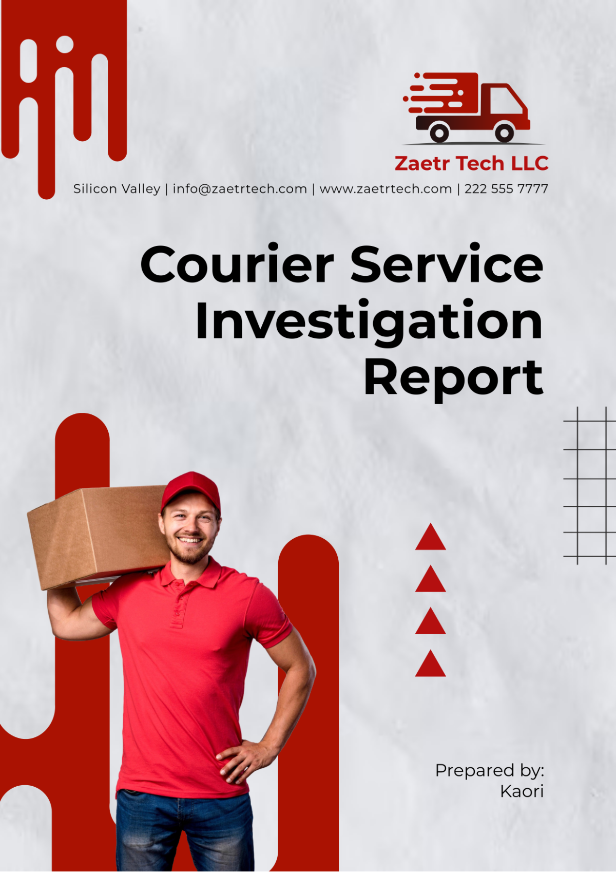 Courier Service Investigation Report Template - Edit Online & Download