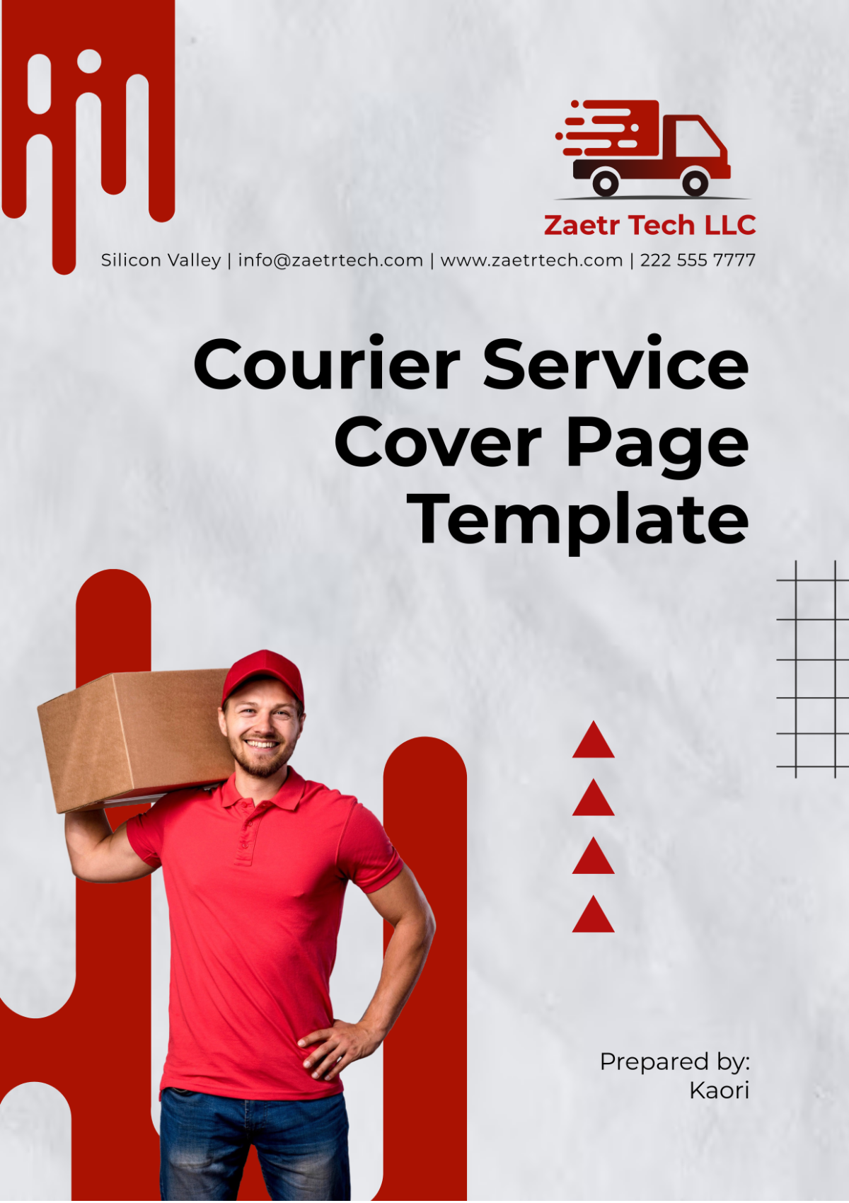 Courier Service Plan Template - Edit Online & Download