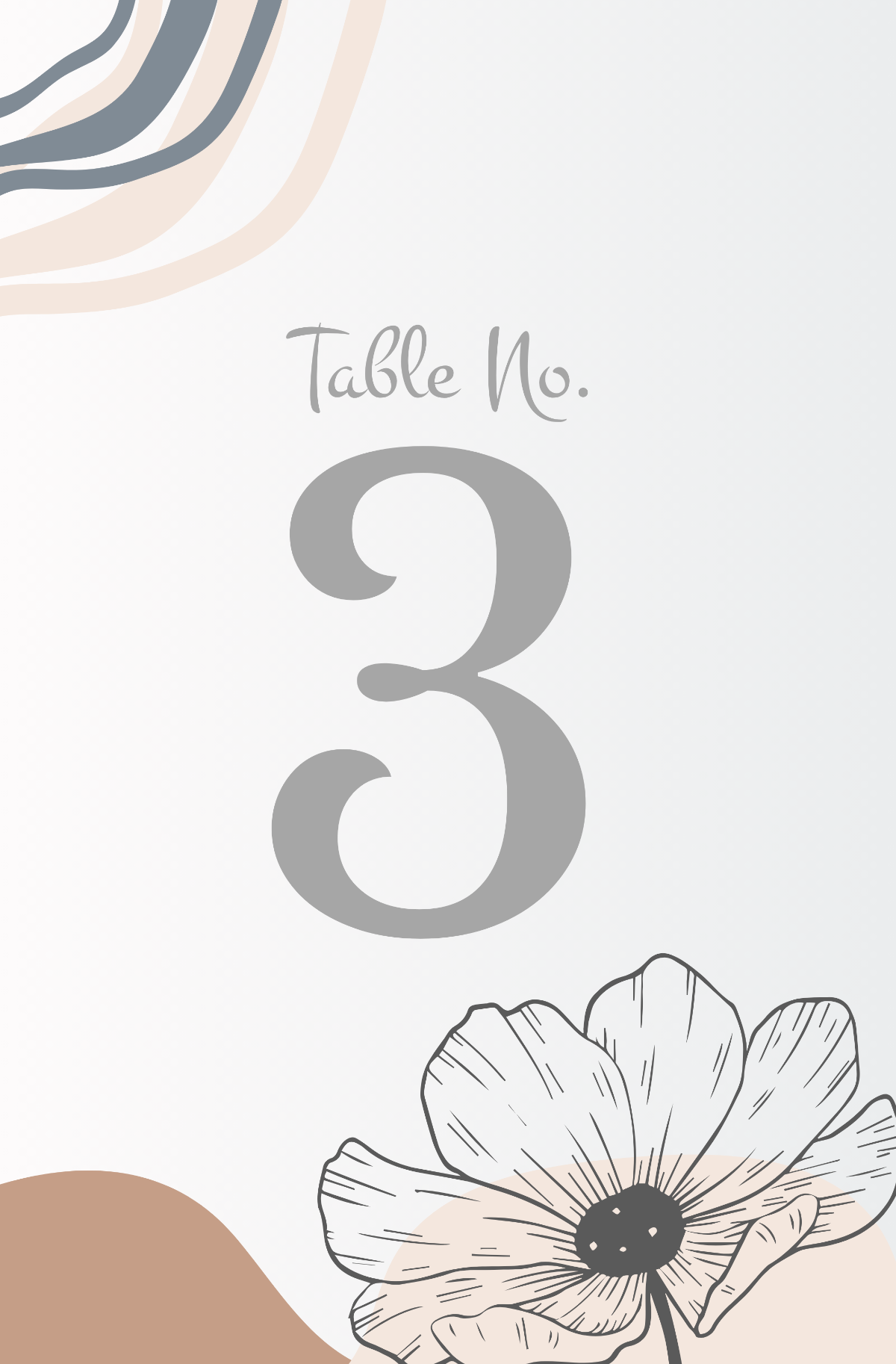 Wedding Planner Table Numbers Template - Edit Online & Download