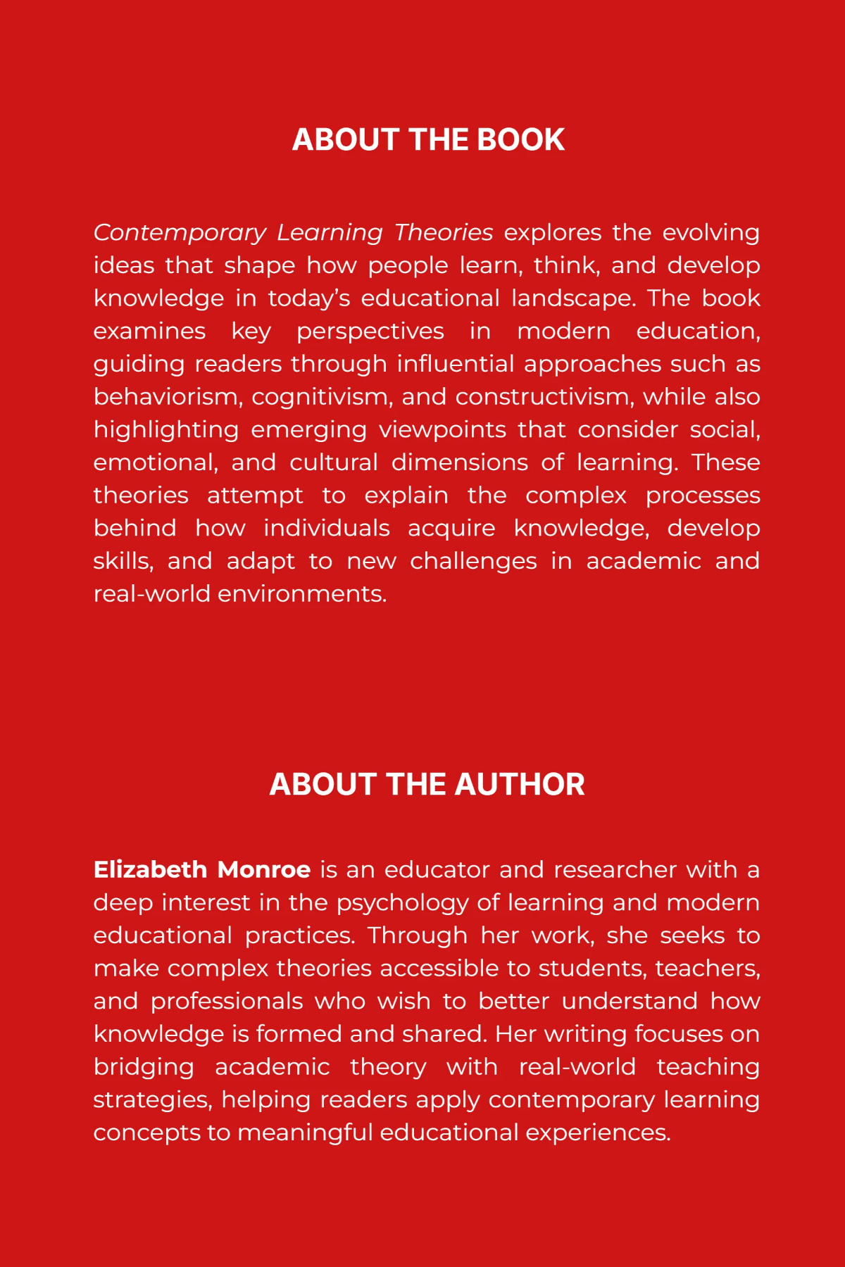 Free Academic Book Cover Template to Edit Online