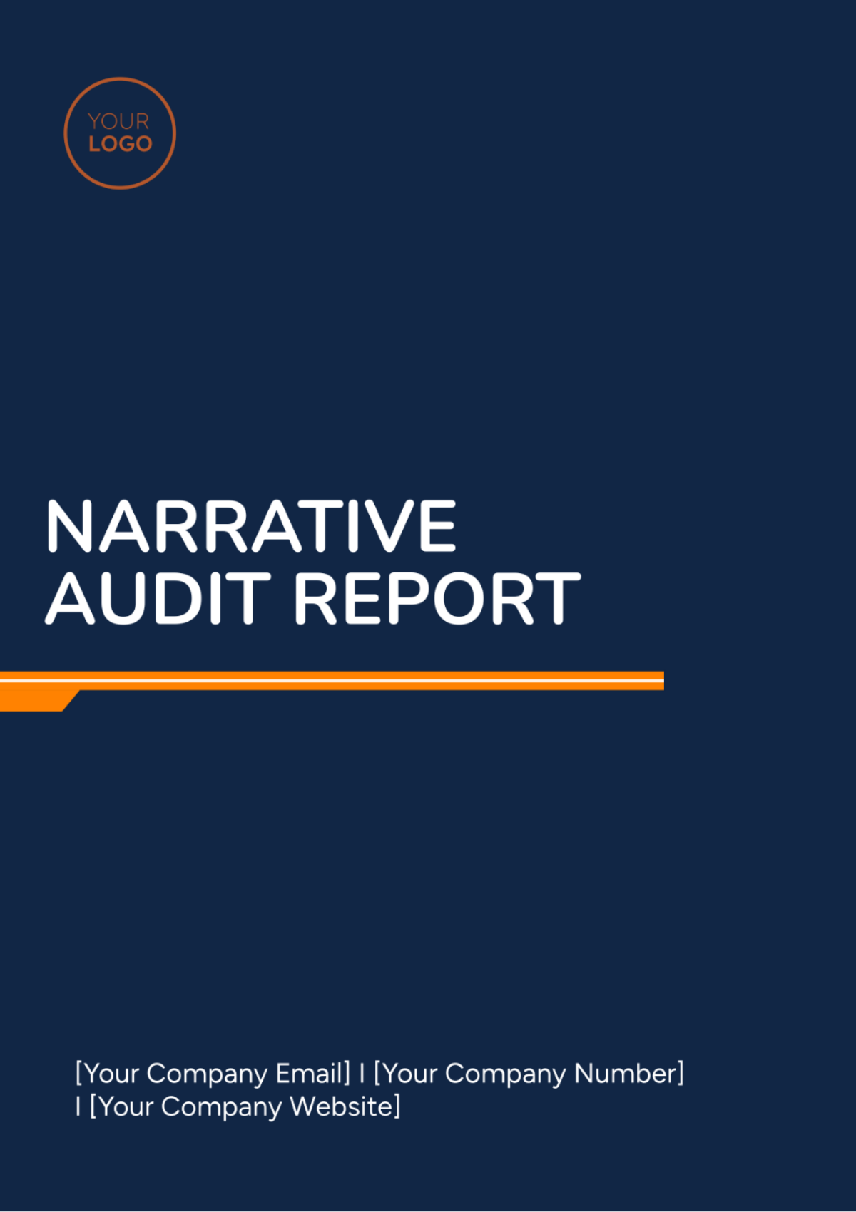 Narrative Audit Report Template