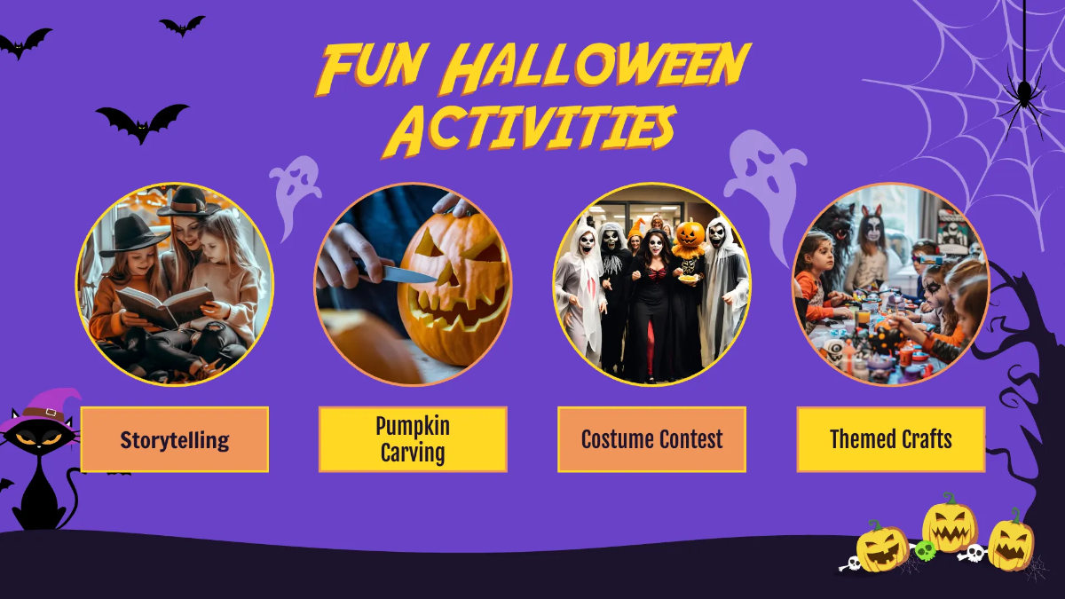 Free Halloween Presentation Template to Edit Online