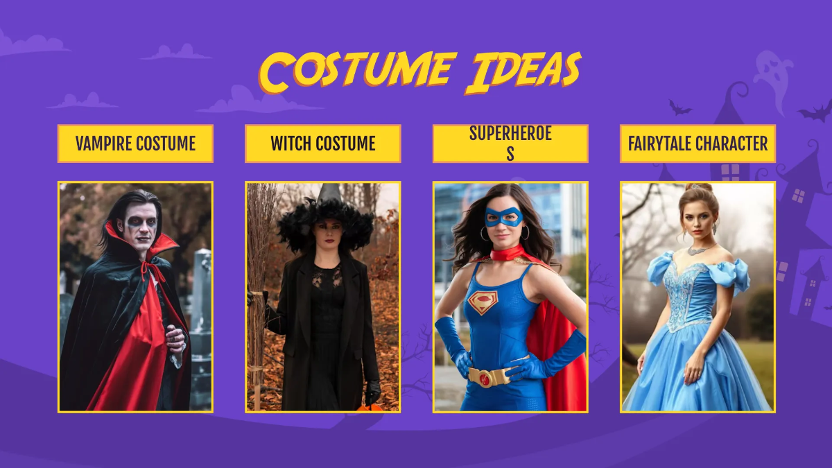 Free Halloween Presentation Template to Edit Online