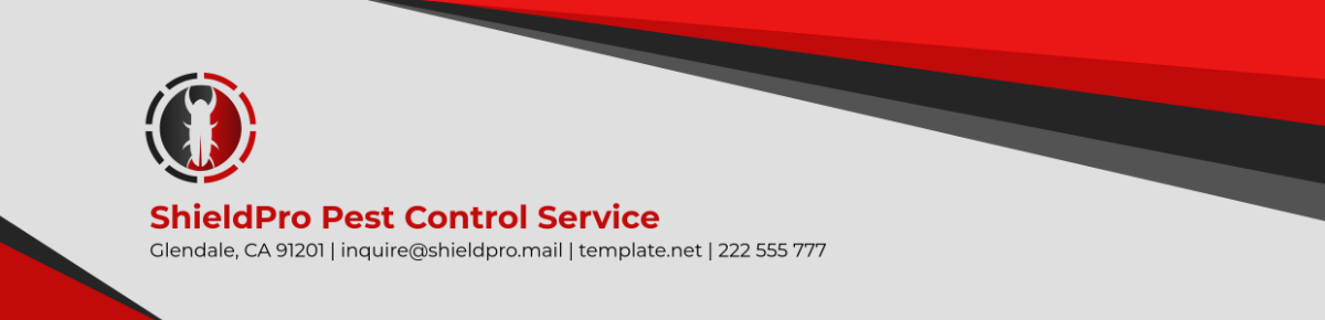 Pest Control Service Header