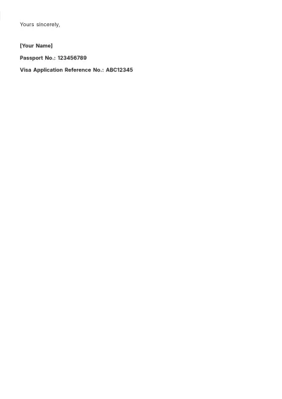 Free Request Letter for Visa Approval Template to Edit Online