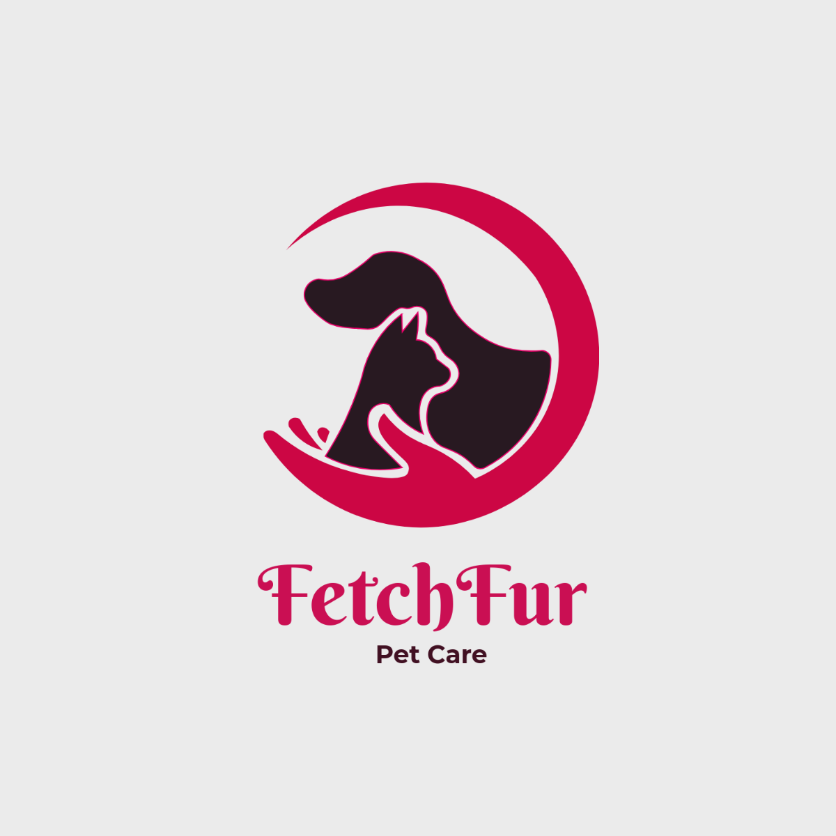 Pet Care Logo Template