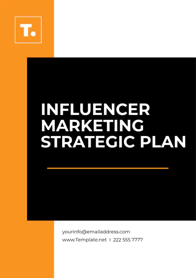 Free Influencer Marketing Strategic Plan Template to Edit Online