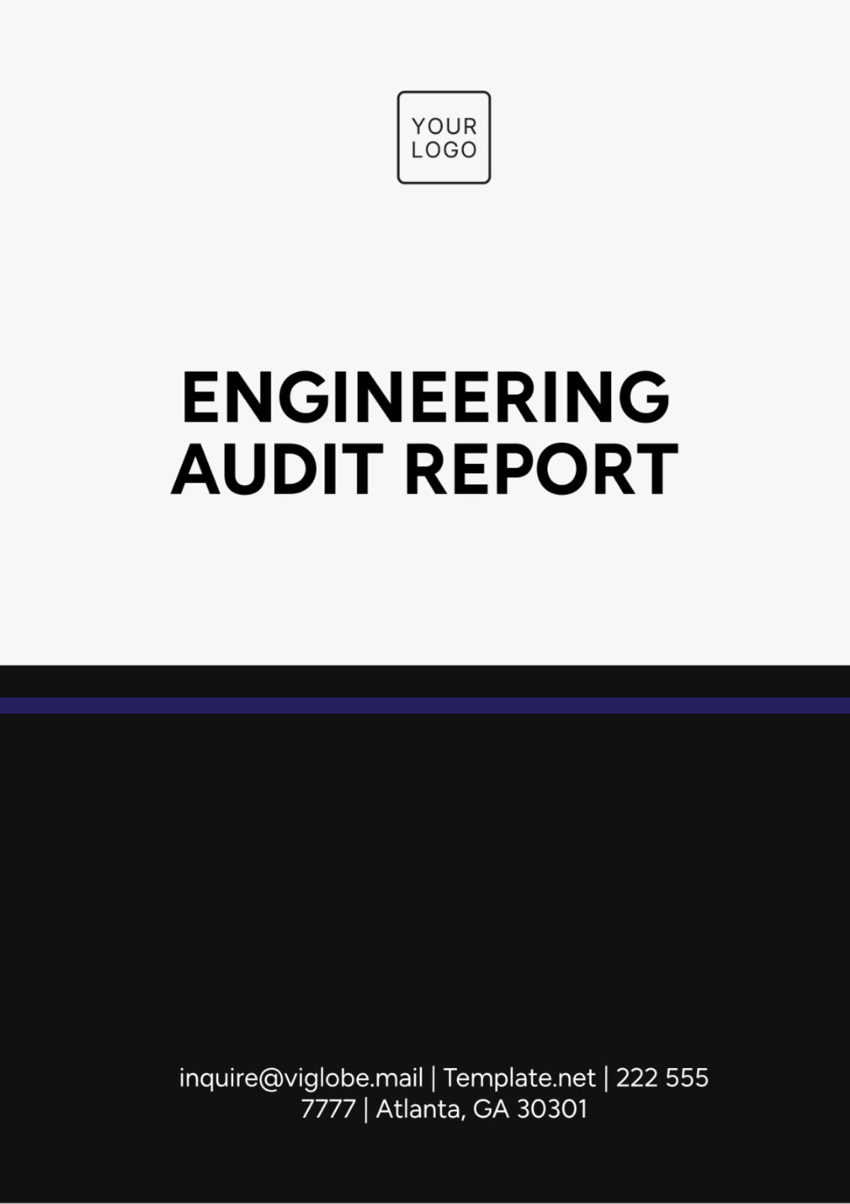 Engineering Audit Report Template