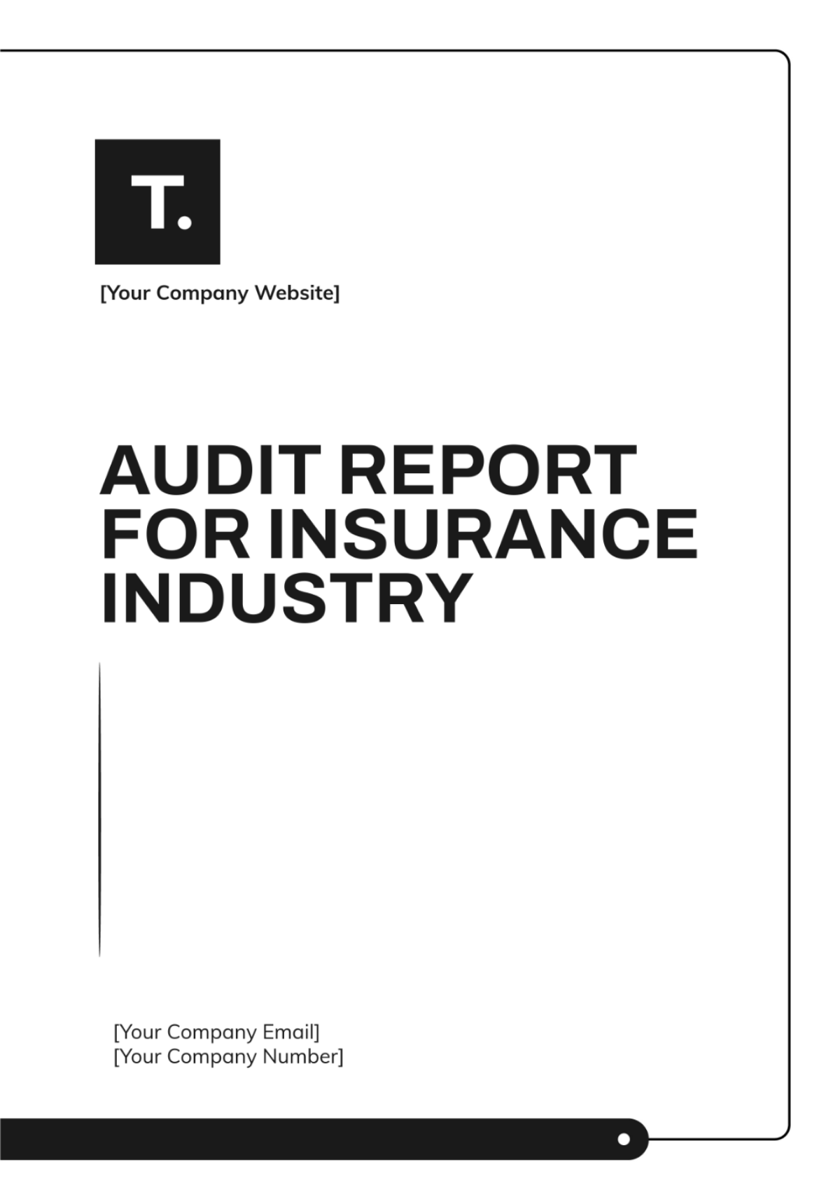 Audit Report For Insurance Industry Template - Edit Online & Download