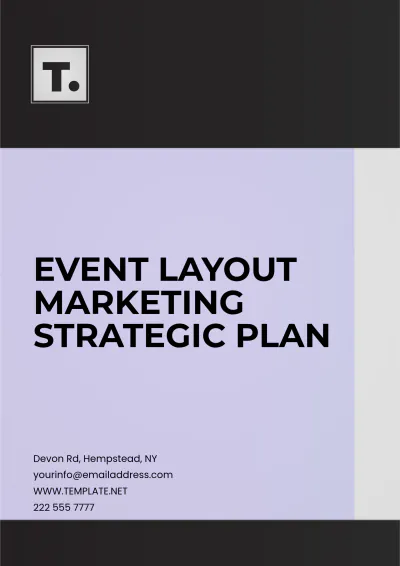 Free Event Layout Marketing Strategic Plan Template to Edit Online
