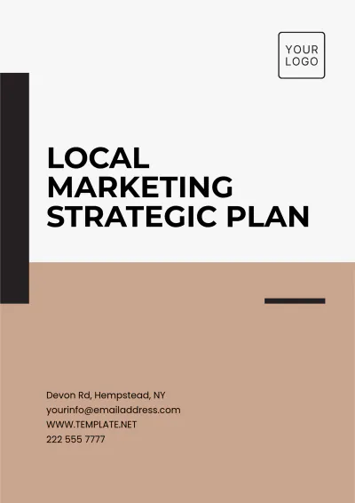 Free Printable Local Marketing Strategic Plan Template to Edit Online