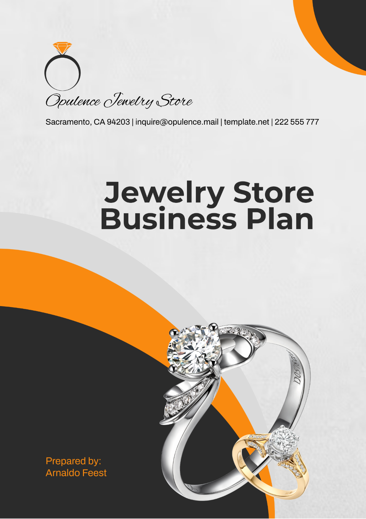 Jewelry Store Business Plan Template