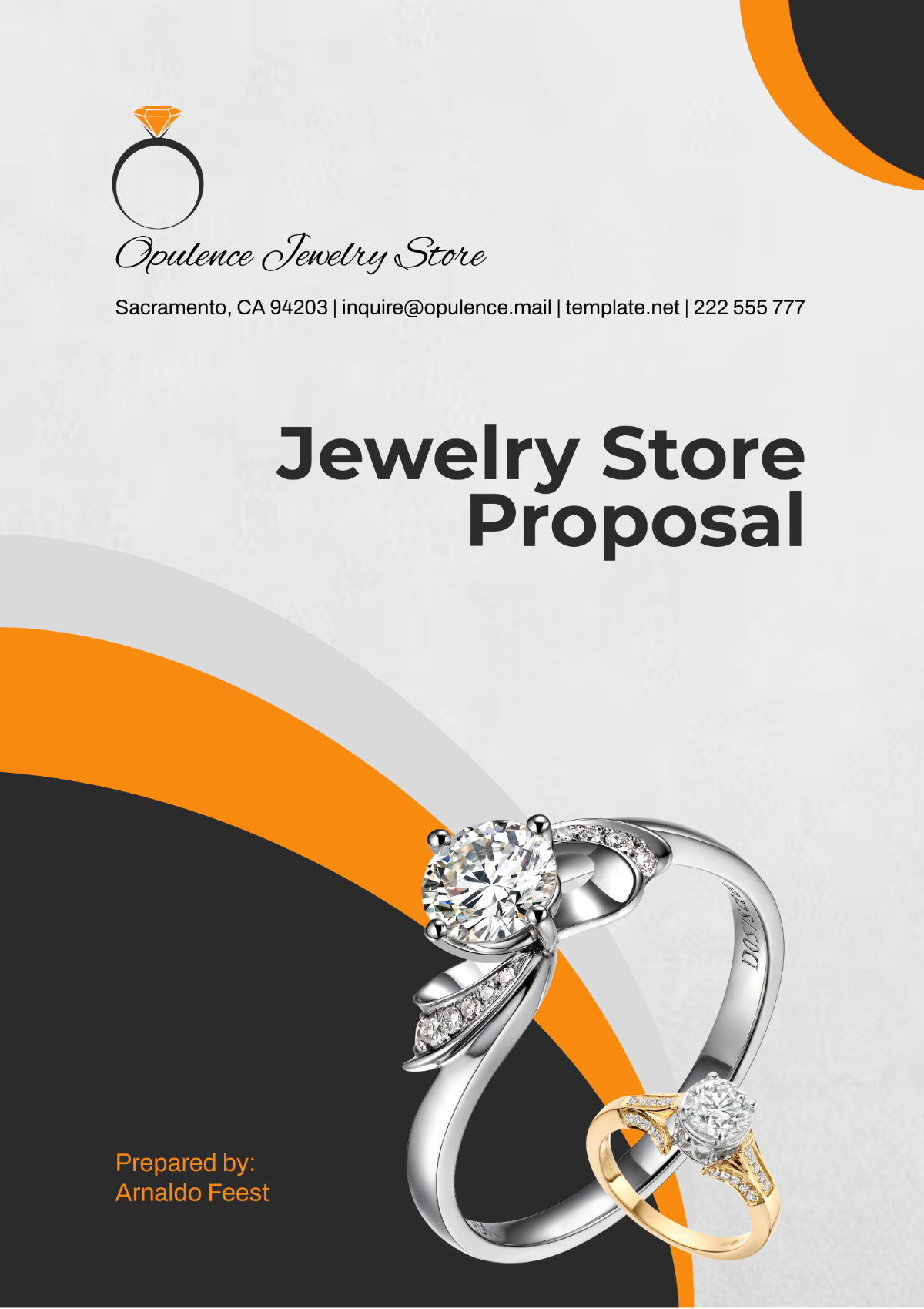 Jewelry Store Proposal Template