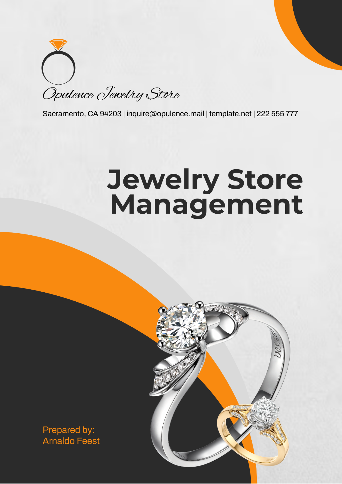 Jewelry Store Management Template