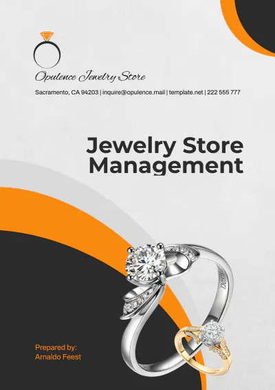 Free Jewelry Store Management Template to Edit Online