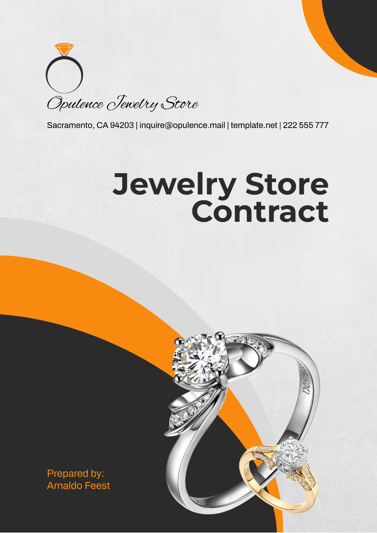 Jewelry Store Contract Template